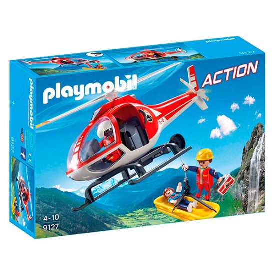 Playmobil Helicóptero Rescate
