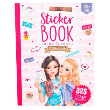 Libro de Pegatinas TOP MODEL Oro