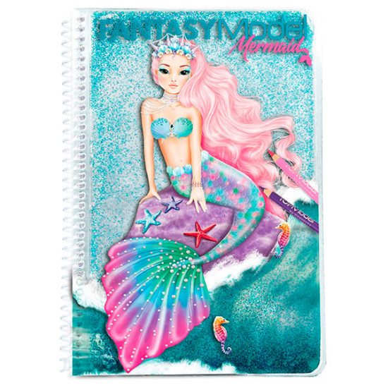 Libro para Colorear Mermaid - TOP MODEL