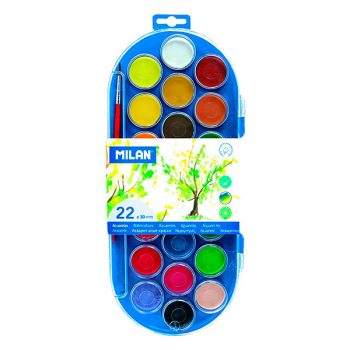 Estuche de 22 acuarelas MILAN