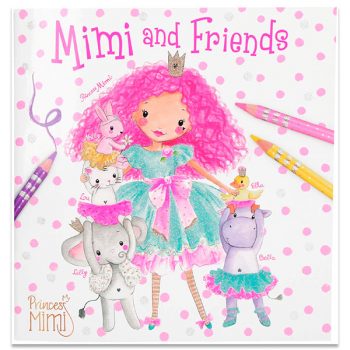 Princess Mimi and Friends - Libro para colorear