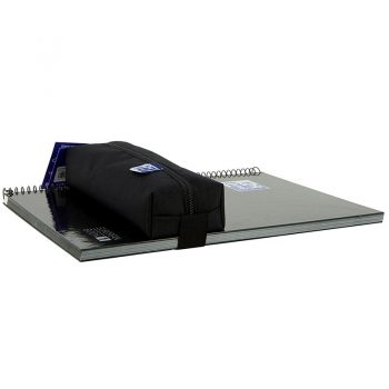 Estuche Teens Rectangular mediano STD Negro – OXFORD Kangoo