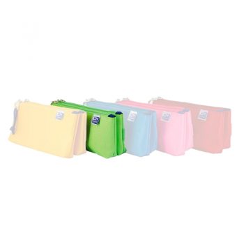 Estuche Verde Manzana Oxfordkids Triple STD