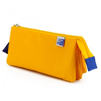 Estuche Amarillo Oxfordkids Triple STD
