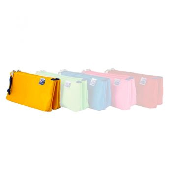 Estuche Amarillo Oxfordkids Triple STD