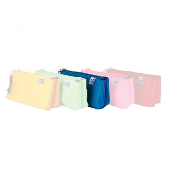 Estuche Azul Oxfordkids Triple STD