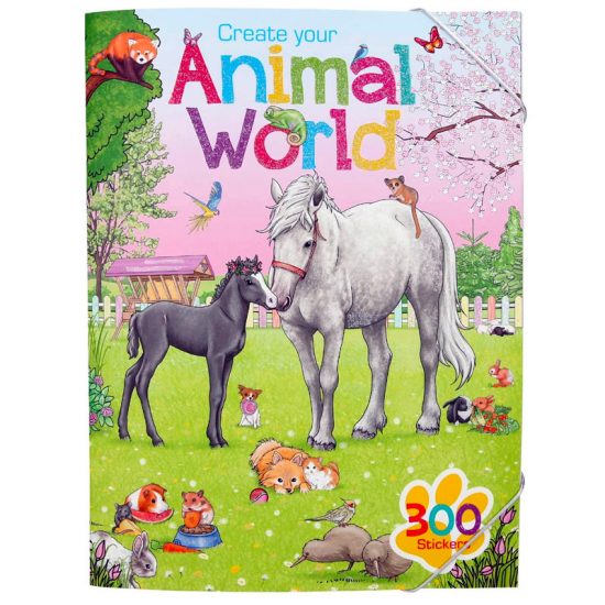 Libro para colorear - Create Your Animal World