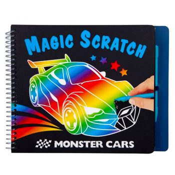 Magic-Scratch Book - Monster Cars
