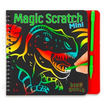 Mini Magic-Scratch Book - Dino World