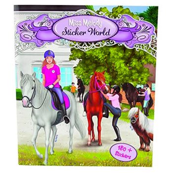 Miss Melody Sticker World con 180 stickers