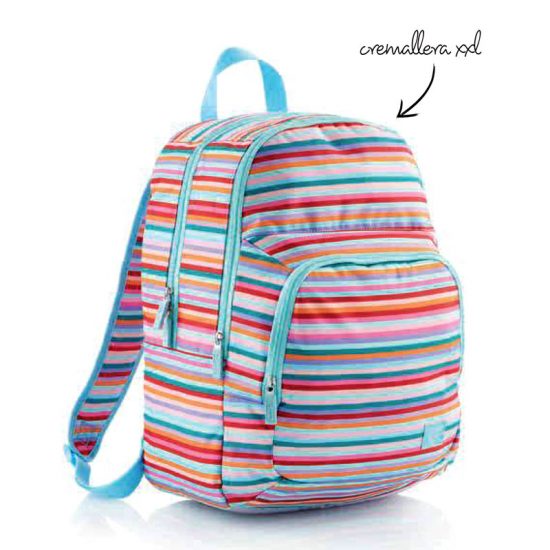 Miquelrius Kinder-Rucksack Mit Trolley-Funktion - Bunt, Gepolstert, Mit Flaschenhalter & Organizer