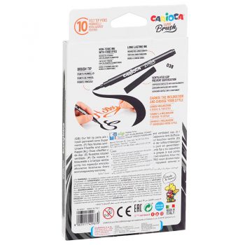 Carioca Super-Brush lettering