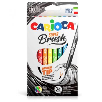 Carioca Super-Brush lettering