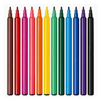 Caja 12 rotuladores finos de 2mm Campus