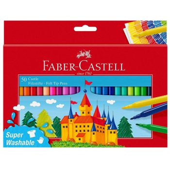 Caja 50 rotuladores escolares - Faber Castell