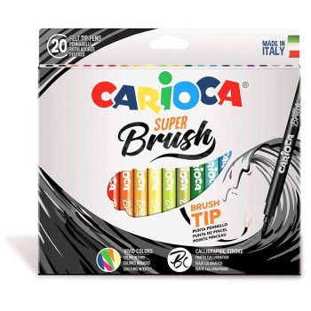 Carioca Super-Brush lettering