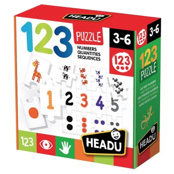 Headu - Puzzle 123 Números Cantidades